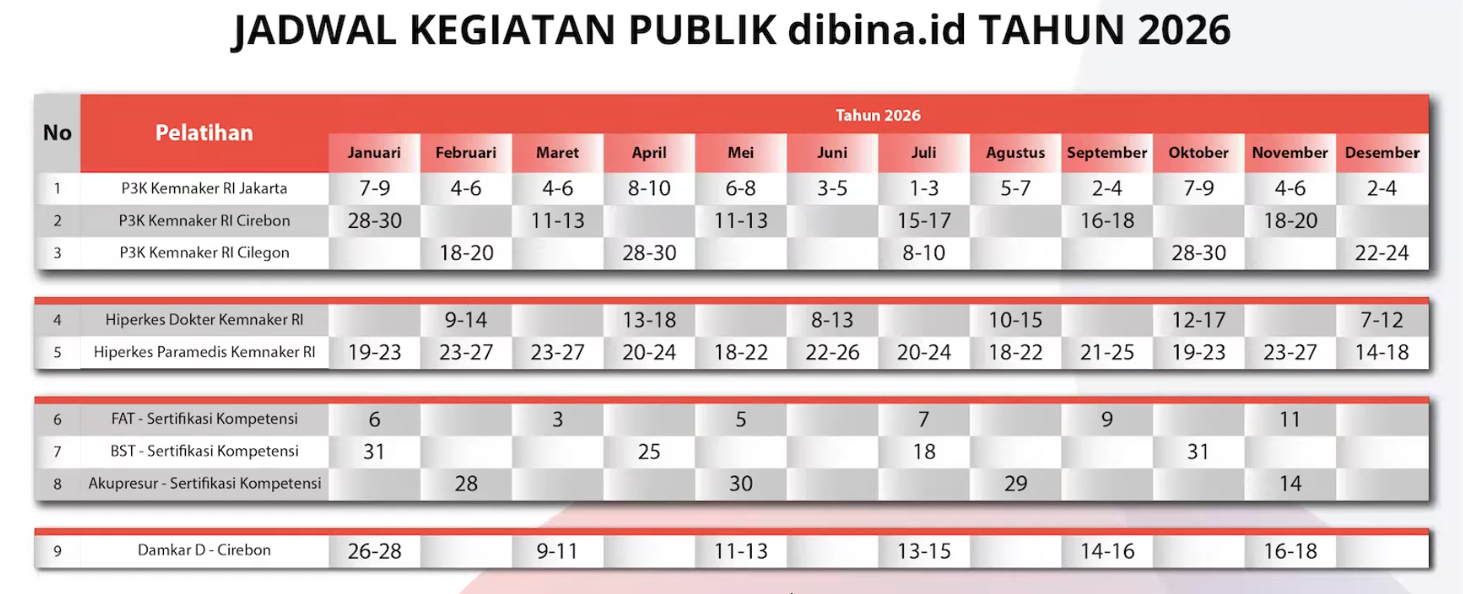 Jadwal Agenda